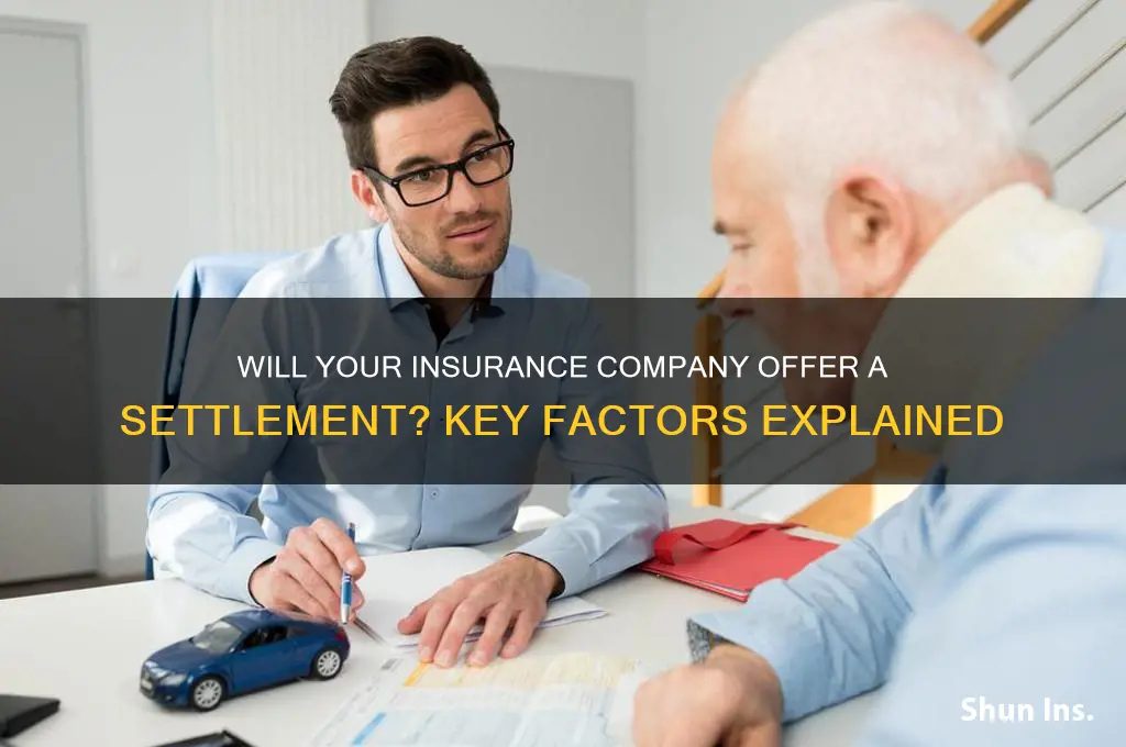 will an insurance company offer a settlement