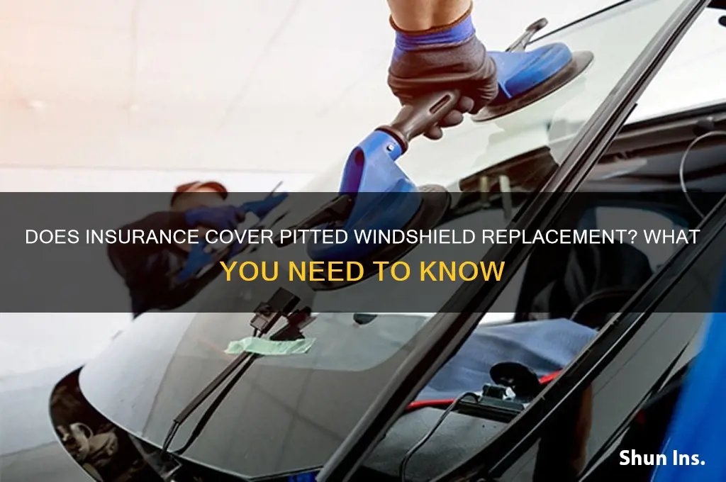 will an insurance company replace a pitted front windshield