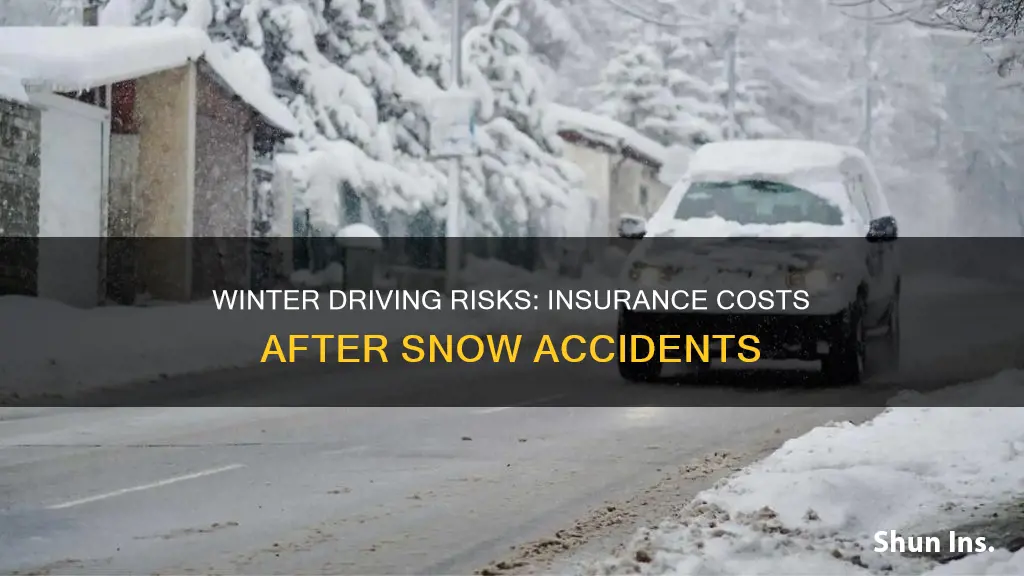 will auto insurance amount due to snow accident