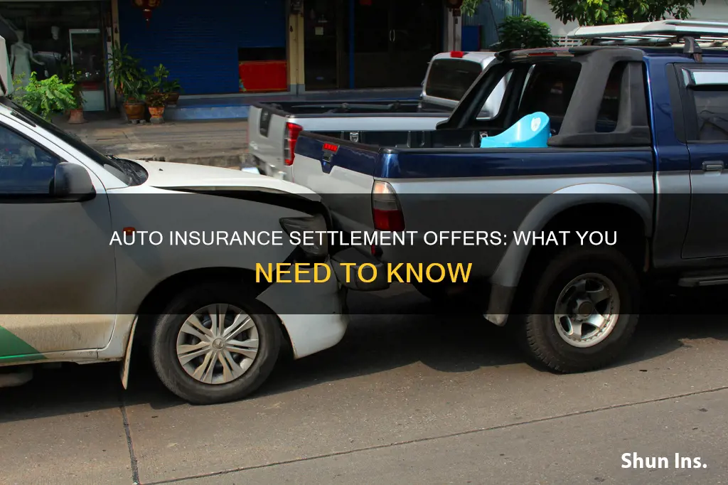 will auto insurance automatically offer settlement