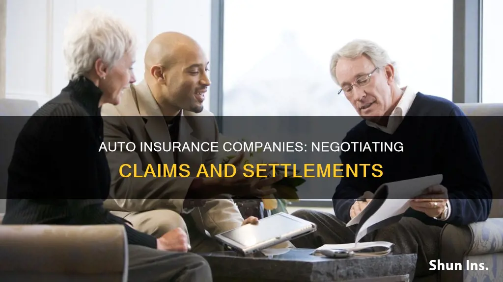 will auto insurance companies negotiate