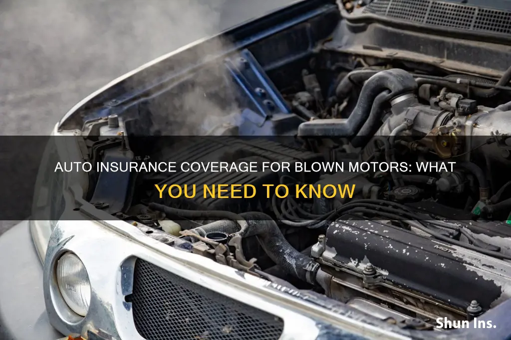 will auto insurance cover a blown motor