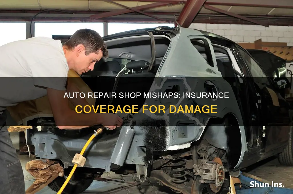 will auto insurance coverage damage from repair shop