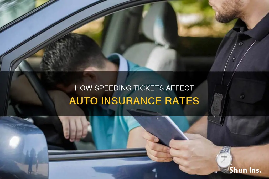 will auto insurance rates rise after a speeding ticket