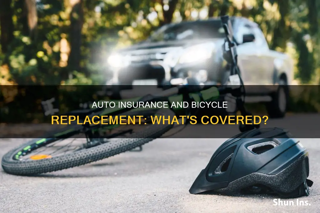 will auto insurance replace my bicycle