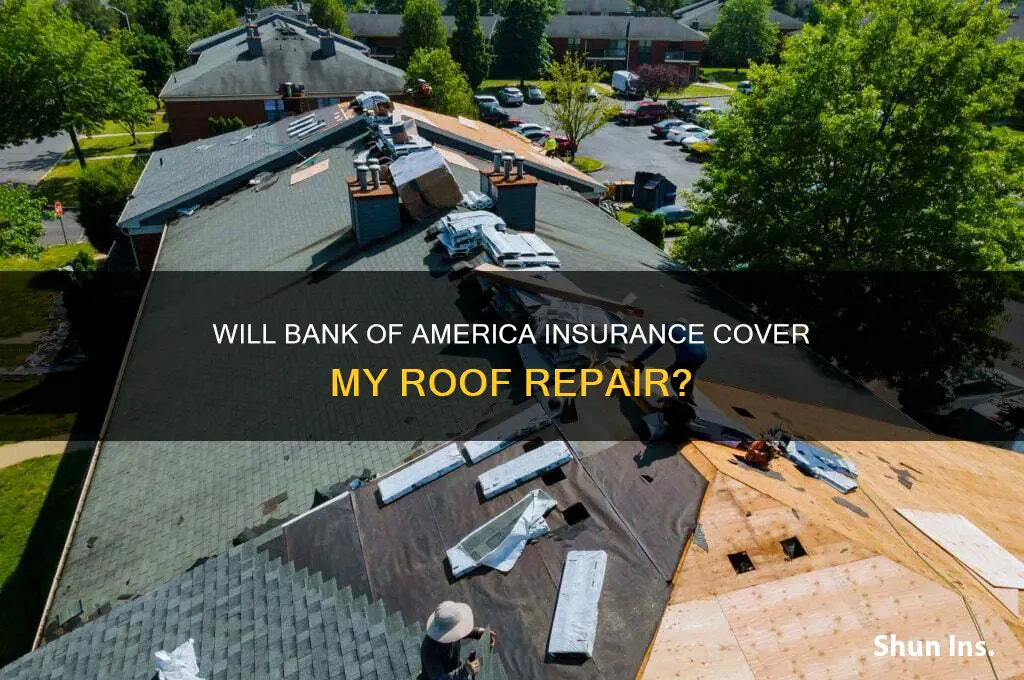 will bank of ameruca insurance company fix my roof