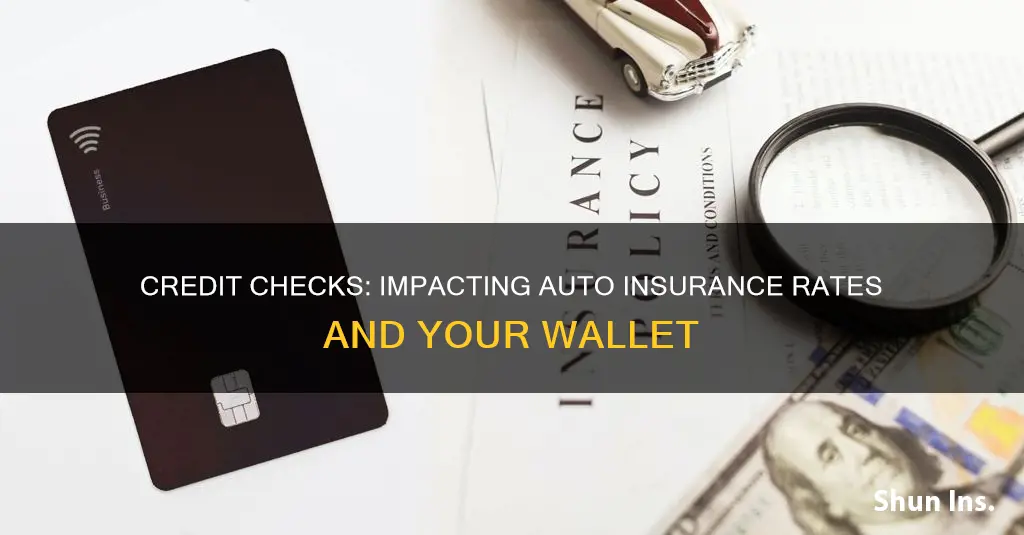 will collection on credit affect auto insurance