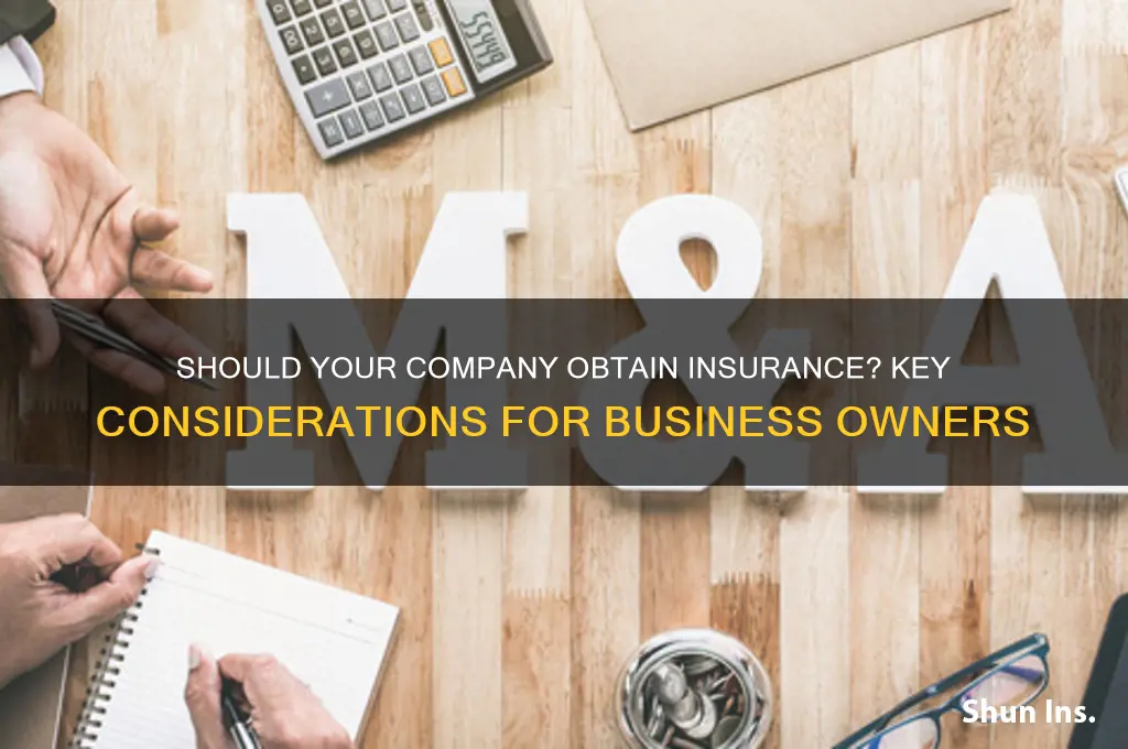 will company be obtaining insurance