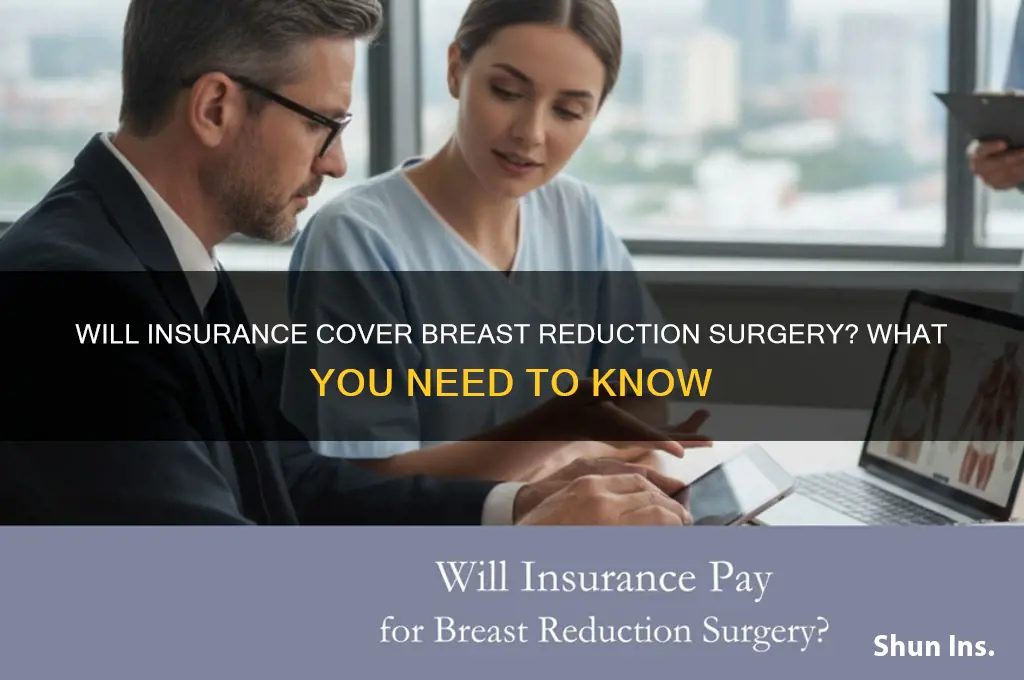 will insurance companies cover breast reductions