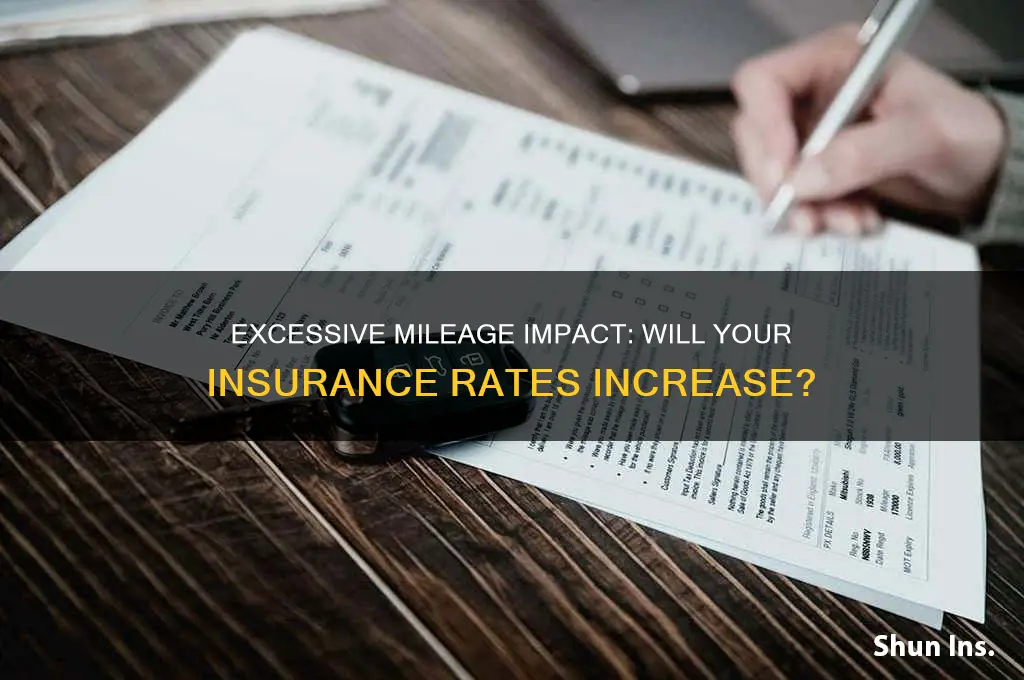 will insurance companies raise your rates for driving excessive miles