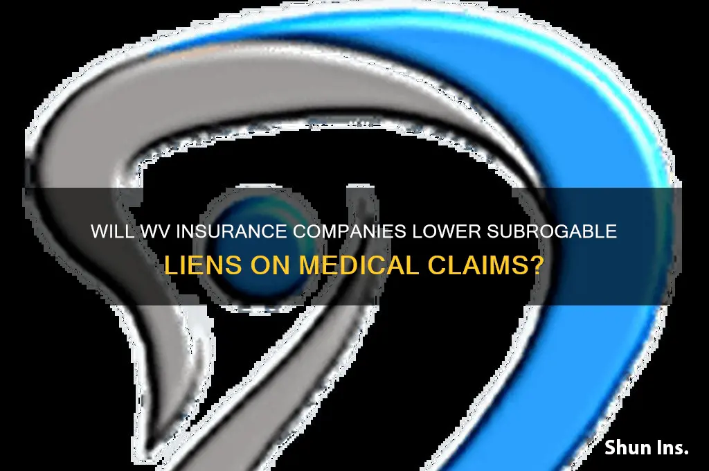 will insurance companies reduce subrogable lien on med in wv
