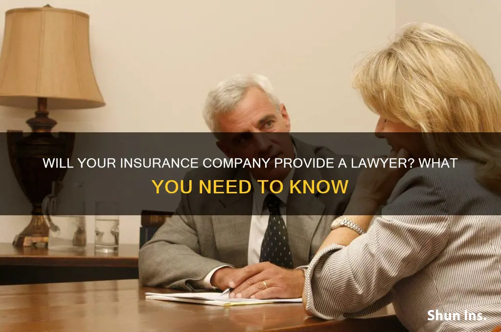 will insurance company find me a lawyer