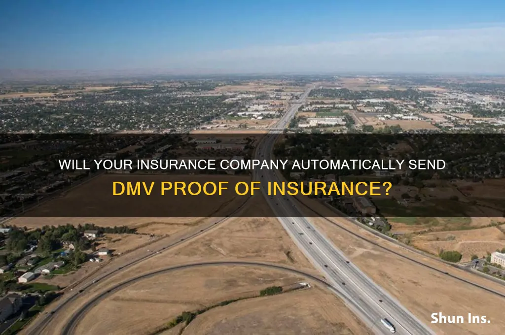 will insurance company send dmv proof of insurance
