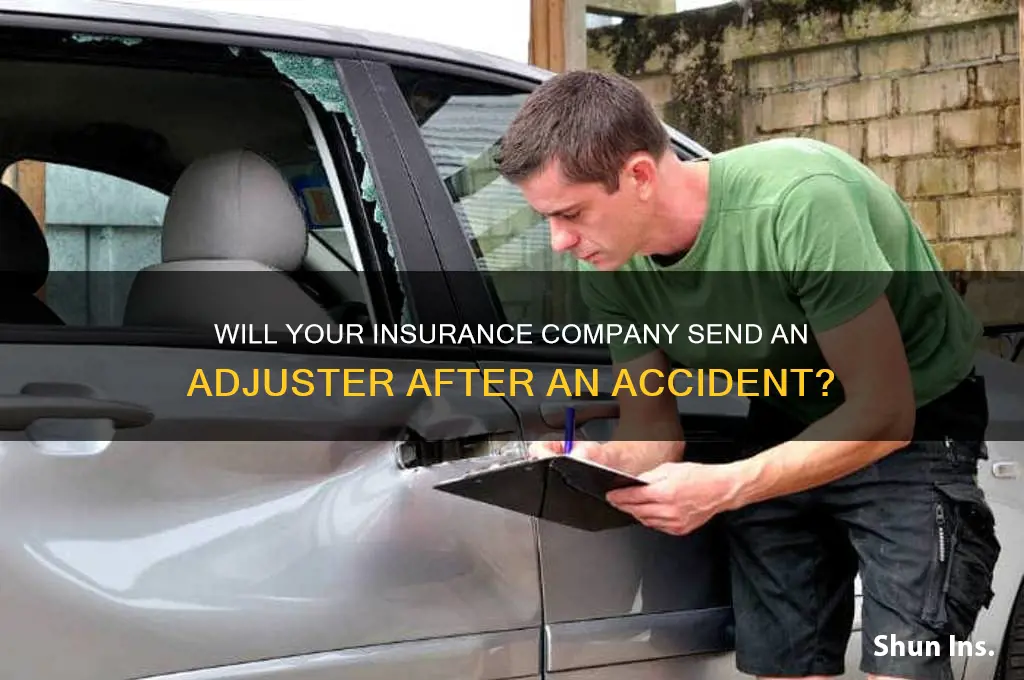 will insurance company send some one if i am accident
