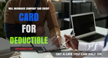 Can You Pay Your Insurance Deductible with a Credit Card?