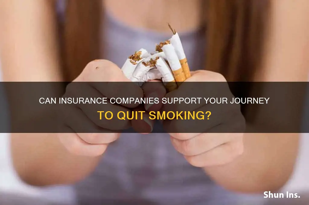 will insurance companys help with quitting smoking