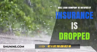 Will Loan Companies Be Notified If Your Insurance Is Dropped?
