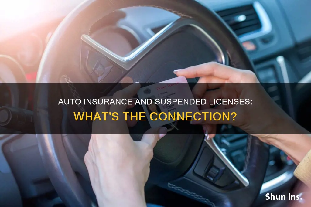 will my auto insurance cancel if my license is suspended