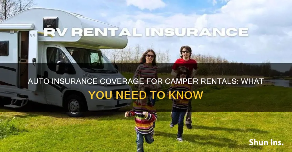 will my auto insurance cover a camper rental