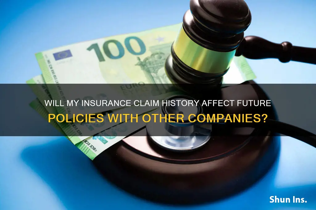 will my claim show up with another insurance company
