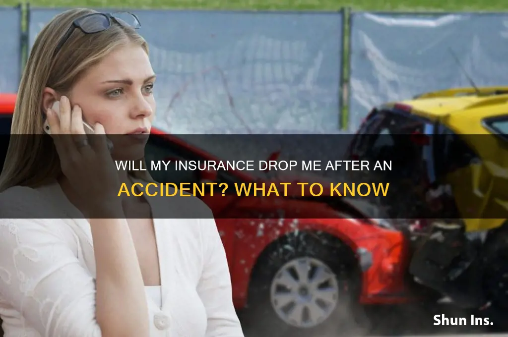 will my insurance company drop me after an accident