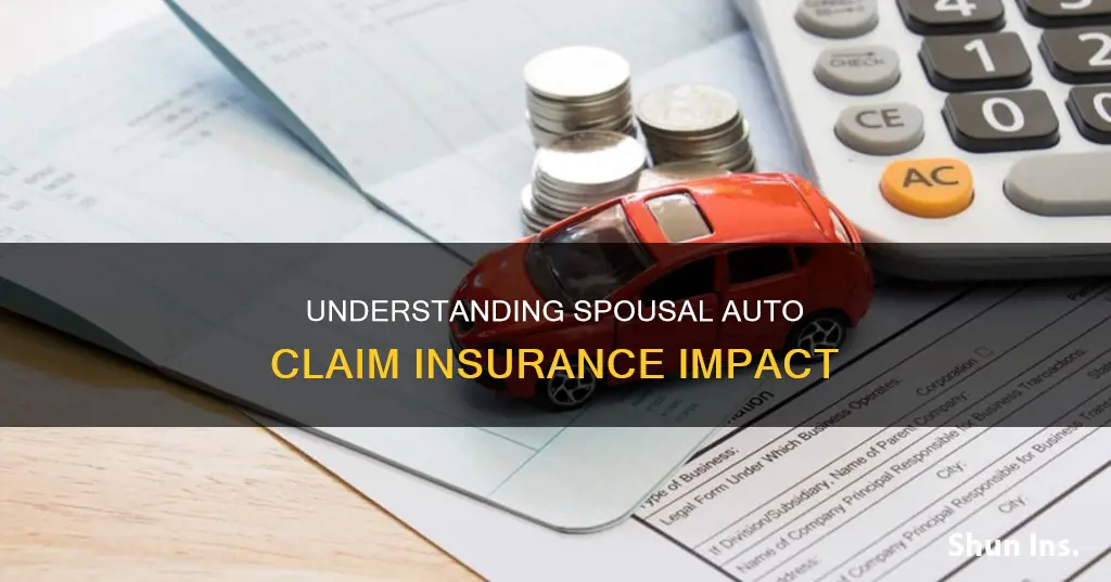 will spouse auto claim affect my insurance