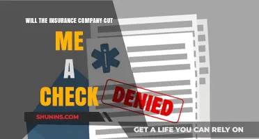Will Your Insurance Company Issue a Check After a Claim?