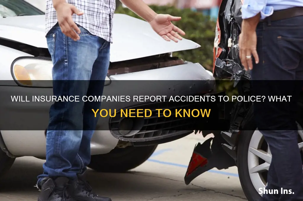 will the insurance company tell the cops
