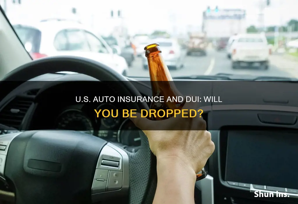 will usaa auto insurance drop me for a dui