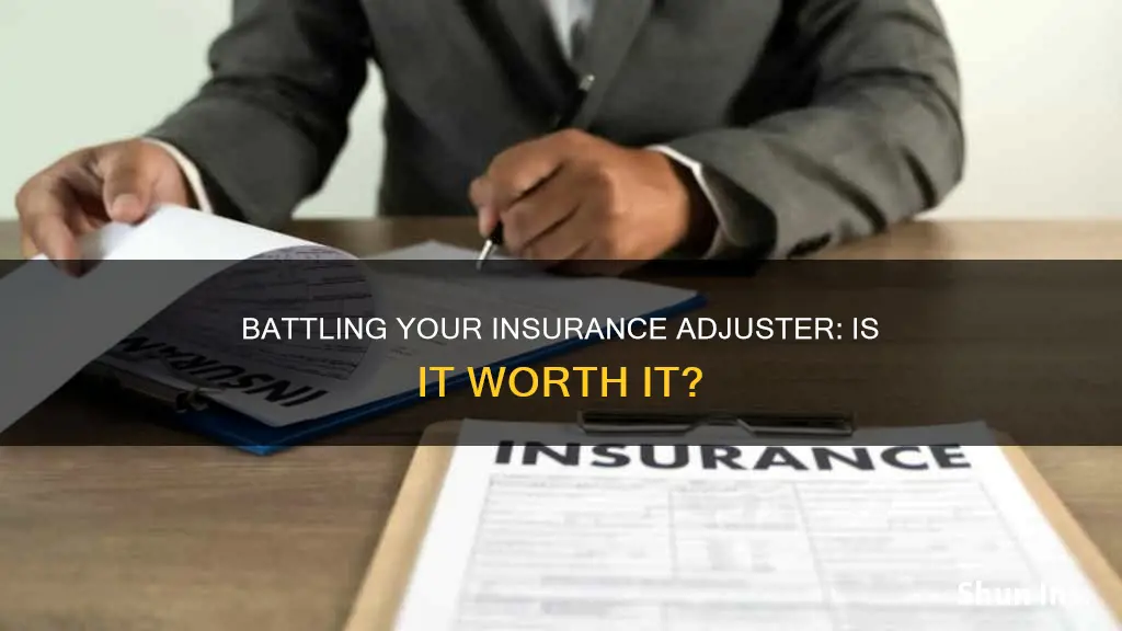 would an insurance go against adjuster