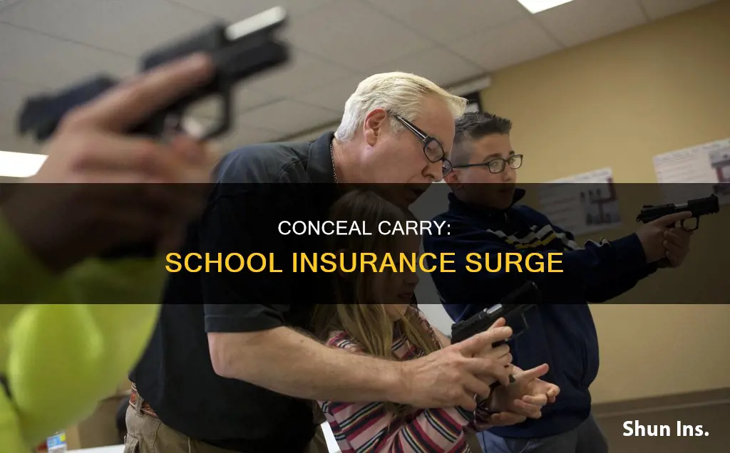 would insurance increase for schools with conceal carry