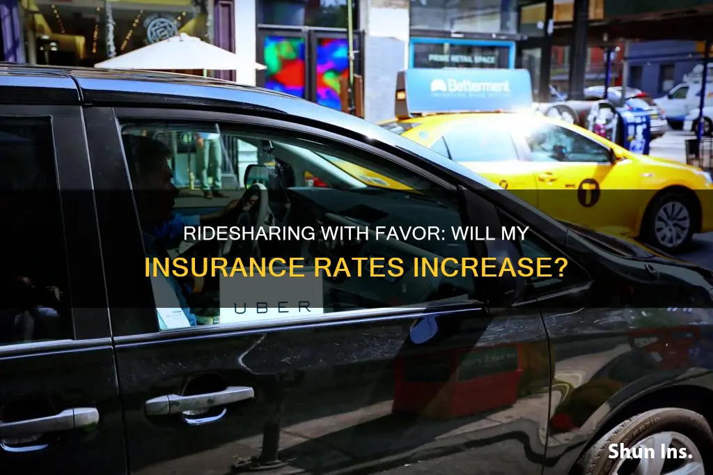 would my insurance go up if I drive for favor